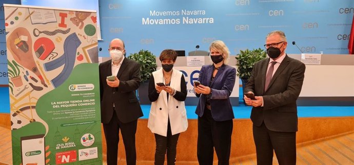 Presentación de la plataforma de venta online 'Somos tu comercio Pamplona'