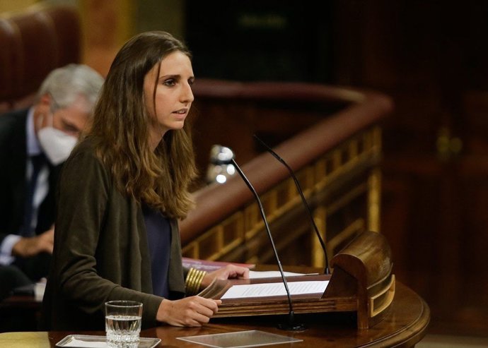 La diputada balear de Unidas Podemos, Lucía Muñoz.