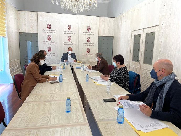 Reunión del Consorcio Via Verde 'Valle del Eresma'.