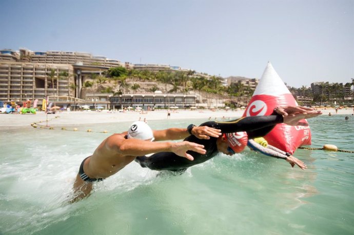 Archivo - Gran Canaria acogerá la primera travesía 'Anfi Challenge Open Water' con un máximo de 200 nadadores