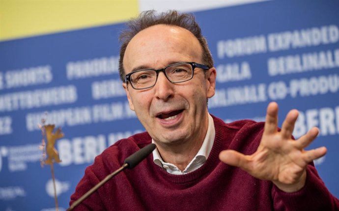 Archivo - 23 February 2020, Berlin: Italian actor Roberto Benigni attends the Berlinale Special Gala and press conference for the film "Pinocchio", as part of the 70th Berlinale International Film Festival, held until 01 March. Photo: Michael Kappeler/d