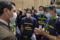 El Parlamento insta por unanimidad a Junta y Gobierno a actuar para que Airbus mantenga su planta de Puerto Real (Cádiz)