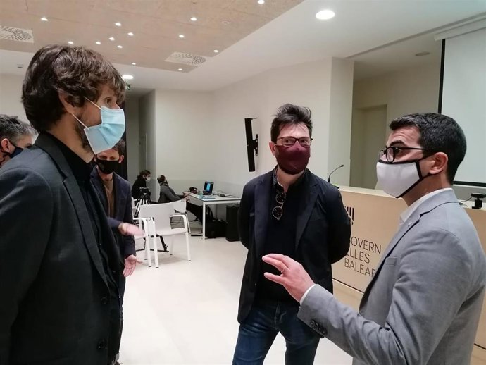 El conseller de Fondos Europeos, Universidad y Cultura, Miquel Company, en las XXXVIII Jornadas de Estudios Históricos Locales, organizadas por el Institut d' Estudis Balerics (IEB).