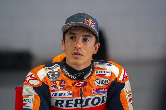 El piloto de MotoGP Marc Márquez (Repsol Honda)