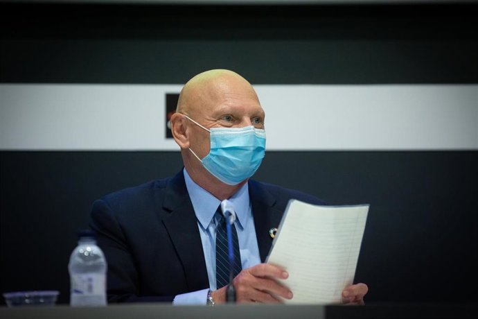 Archivo - El director del Mobile World Congress (MWC) y consejero delegado de la GSMA, John Hoffman, en una imagen de archivo