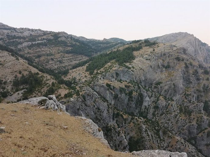 Archivo - Sierra de Cazorla donde se ha estudiado su población de buitres