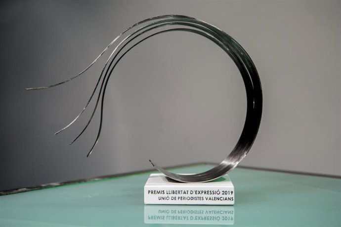 Archivo - Premio Llibertat d'Expressió 2021 de la Unió de Periodistes Valencians