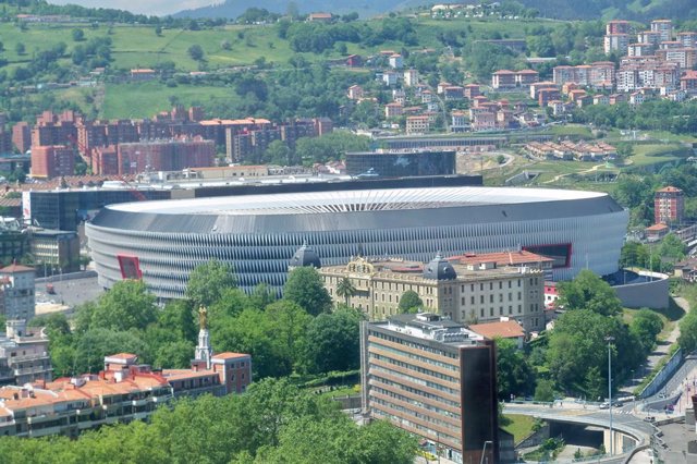 Archivo - Estadio de San Mamés (Bilbao)
