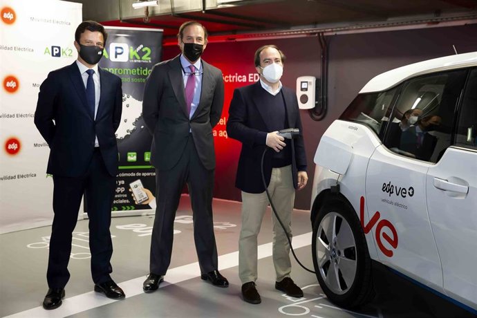 EDP y APK2 se alían para desplegar un plan de 200 puntos de recarga para coches eléctricos