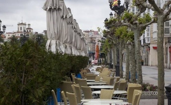 Terrazas de hostelería en Santander