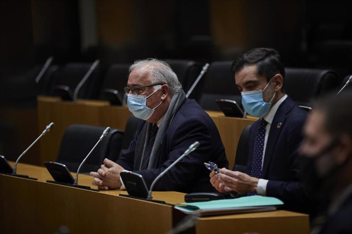 Archivo - El director de la DGT, Pere Navarro durante la comisión sobre Seguridad Vial en el Congreso de los Diputados, en Madrid (España), a 29 de diciembre de 2020. Reunión para que un miembro del Gobierno responda a las preguntas de los grupos parlam