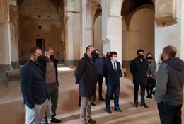 El Gobierno de Aragón mejorará el claustro y el acceso al Monasterio de San Victorián este año.
