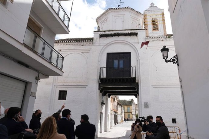 El vicepresidente de la Junta, Juan Marín, en Santa Fe (Granada)