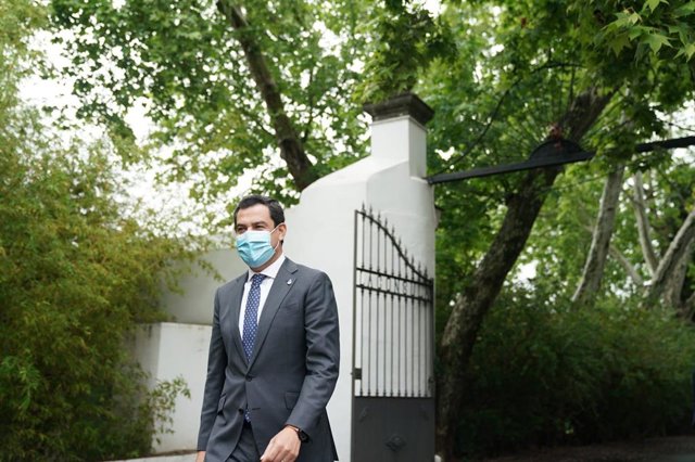 El presidente del Gobierno andaluz, Juanma Moreno.