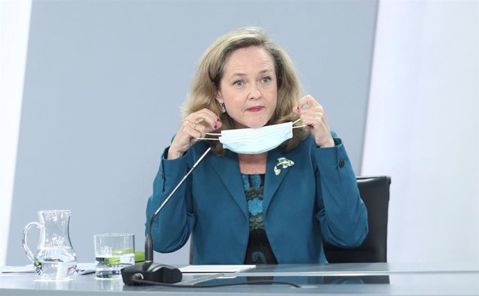 Archivo - La vicepresidenta de Asuntos Económicos y Transformación Digital, Nadia Calviño