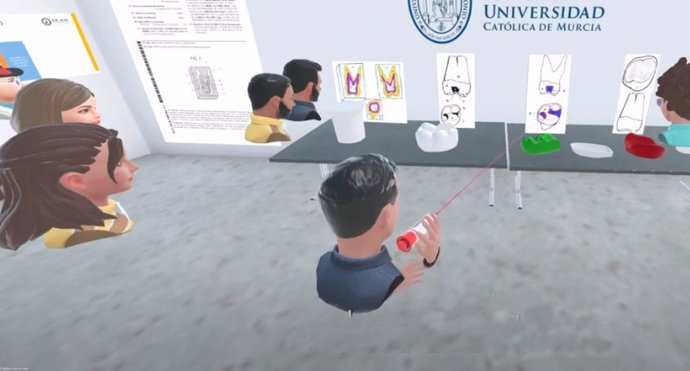 Imagen del modelo dental en 3D patentado por la UCAM