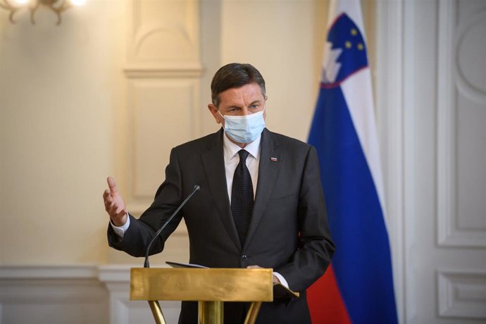 Archivo - El presidente de Eslovenia, Borut Pahor