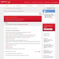 Iberia asegura que cumple la normativa y ofrece teléfonos gratuitos, ante el expediente sancionador del Govern balear
