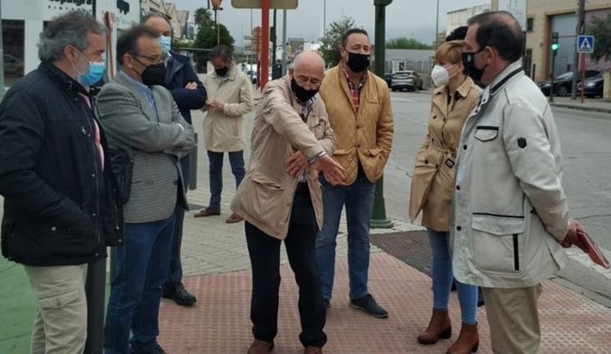 Visita al Polígono Industrial de Los Olivares.