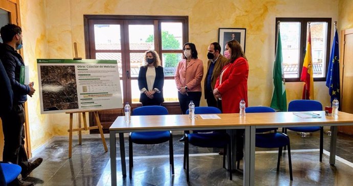 Entrega del nuevo colector de aguas residuales de Molvízar y del núcleo de Lobres, en el municipio de Salobreña