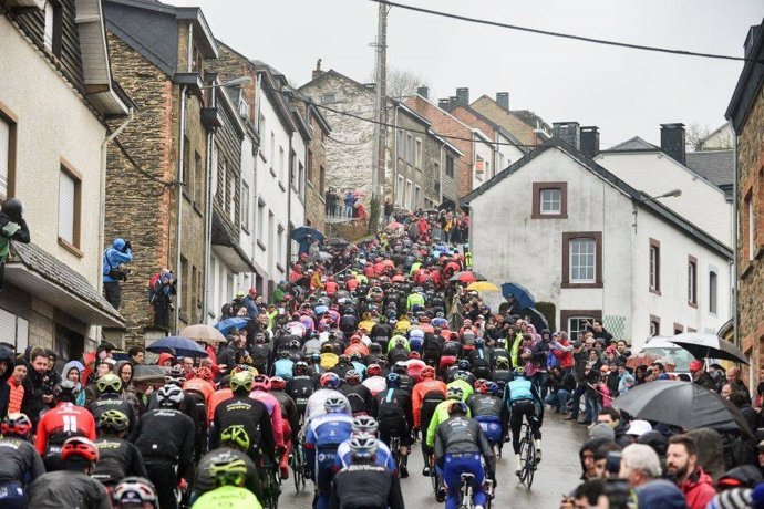Edición 2019 de la Lieja-Bastoña-Lieja, uno de los cinco 'Monumentos' del ciclismo