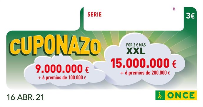 Málaga.- El Cuponazo de la ONCE deja 245.000 euros en Málaga capital