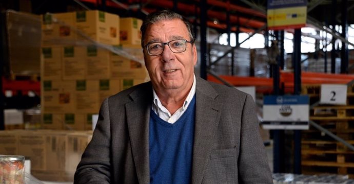 Bonifacio Fernández deja la presidencia del Banco de Alimentos del Segura