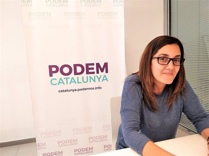 Archivo - Arxivo - La coordinadora autonmica de Podem Catalunya, Conchi Abellán