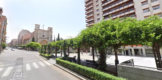 Imagen de la Plaza de Santo Domingo en Google Street View
