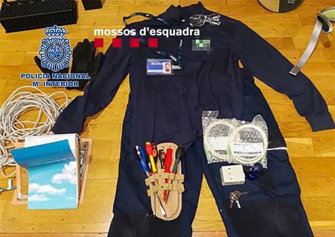 Mossos d'Esquadra i Policia Nacional desarticula a un grup que presumptament va robar a Barcelona joies valorades en 1 milió d'euros