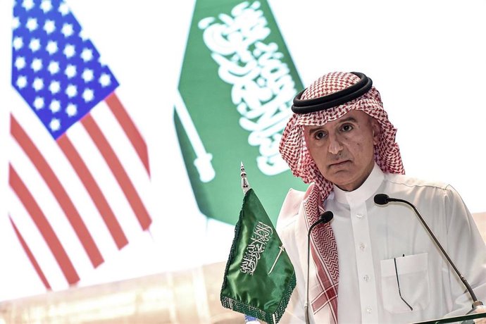 Archivo - El ministro de Estado para Asuntos Exteriores saudí, Adel al Jubeir
