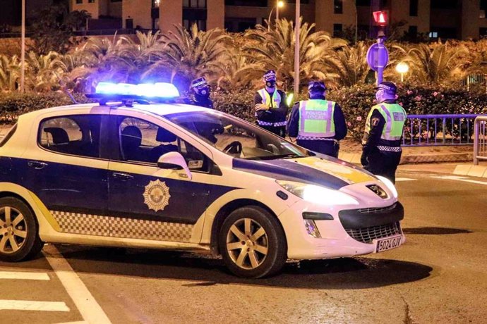 Vehículo de la Policía Local de Alicante