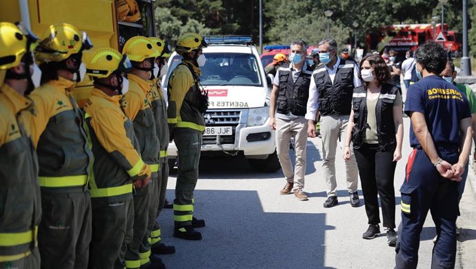Archivo - Díaz Ayuso en la presentación del Plan Infoma