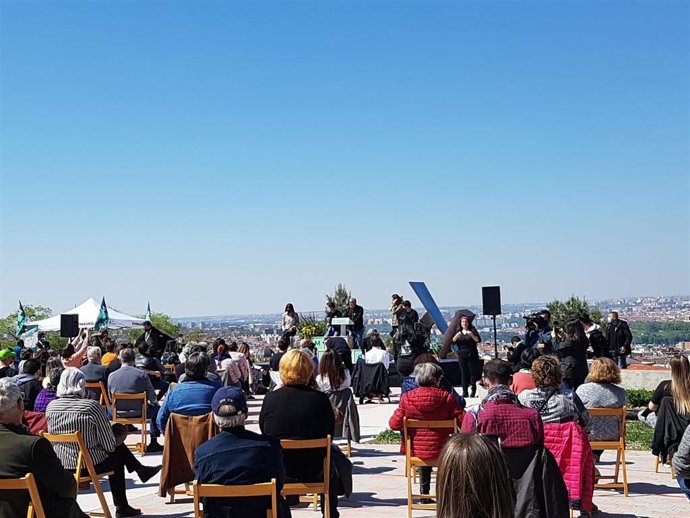Apertura de la campaña de Más Madrid en el Cerro del Tío Pío