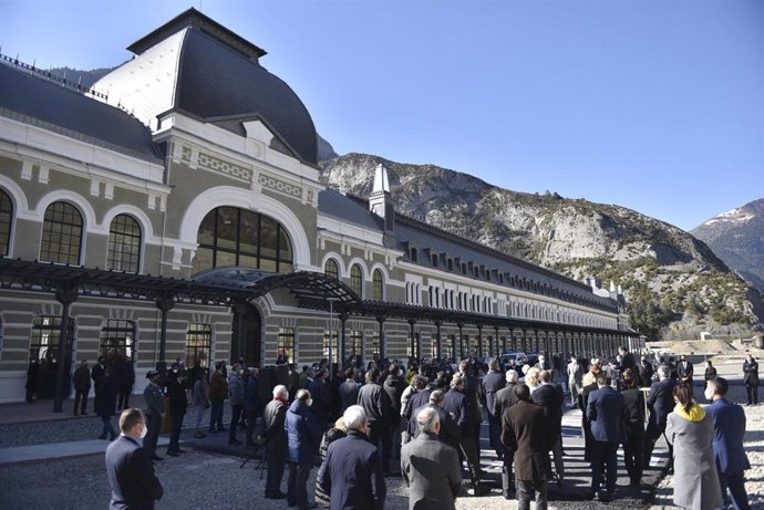 La nueva estación de Canfranc (Huesca) ha sido inaugurado esta semana