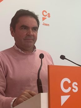 El coordinador provincial de Cs en Jaén, Miguel Moreno.