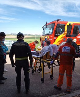 Evacuado en Villalar de los Comuneros.