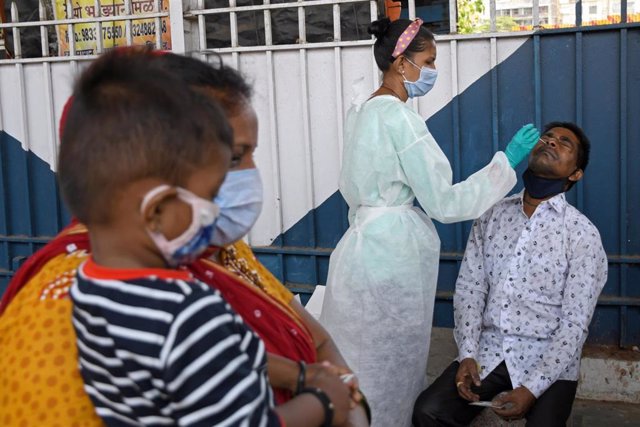 Prueba del coronavirus en India