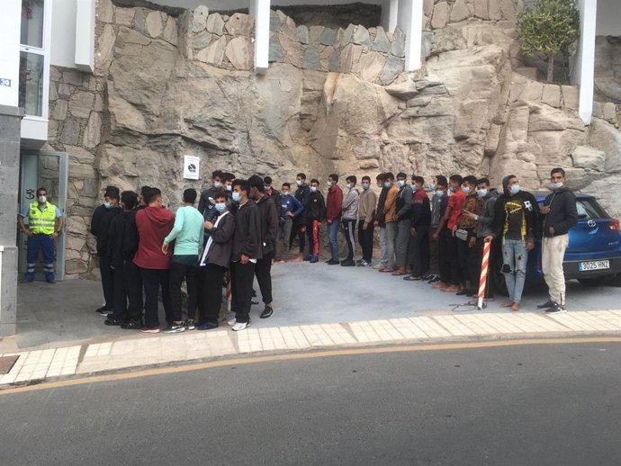 Archivo - La Fundación SAMU activa un recurso de emergencia para atender a 150 migrantes menores no acompañados en Gran Canaria