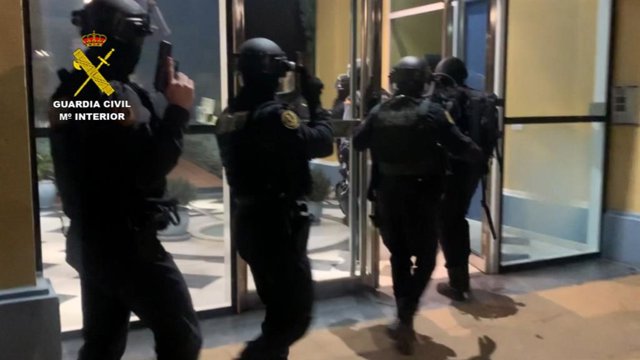 Operación contra el narcotráfico