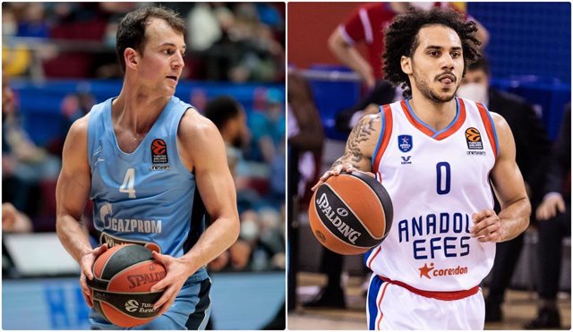 Pangos (Zenit) y Larkin (Efes)