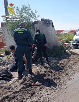 Localizada una ambulancia en Valdemingómez que había sido robada en Vicálvaro