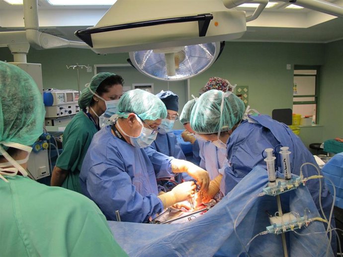 Archivo - Trasplante hepático en el Hospital Universitario Ntra. Sra. De Candelaria