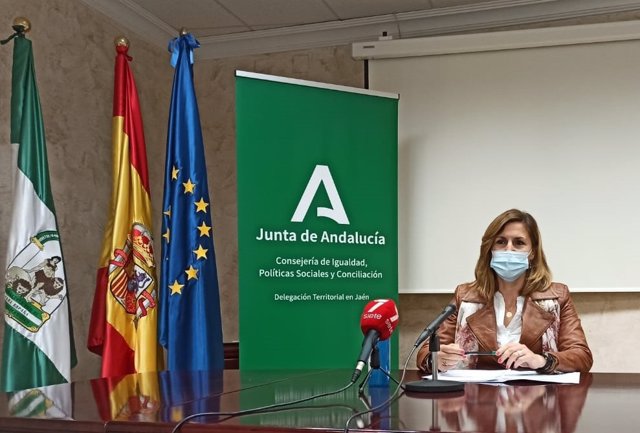 La delegada territorial de Igualdad, Políticas Sociales y Conciliación en Jaén, Encarnación Gutiérrez.