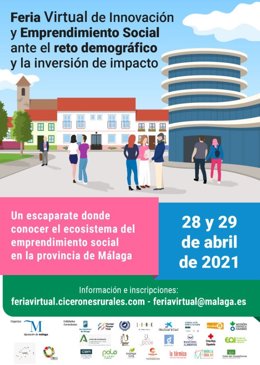 La Diputación celebra este mes una feria virtual de innovación y emprendimiento social frente a la despoblación