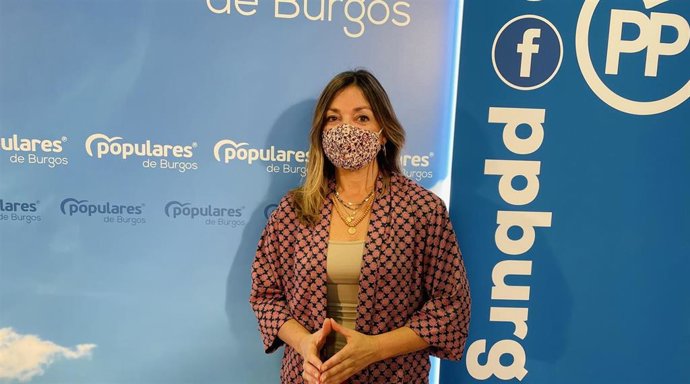 La portavoz del Grupo Municipal del Partido Popular en el Ayuntamiento de Burgos.