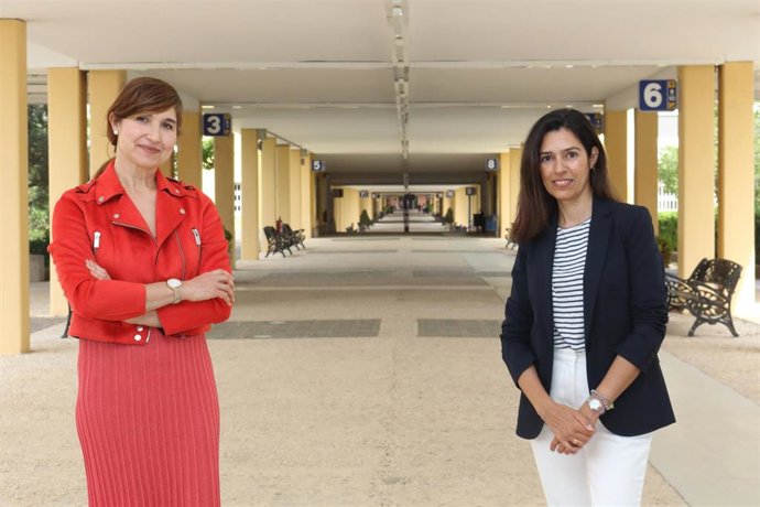 Emma Berenguer y Pilar Giráldez