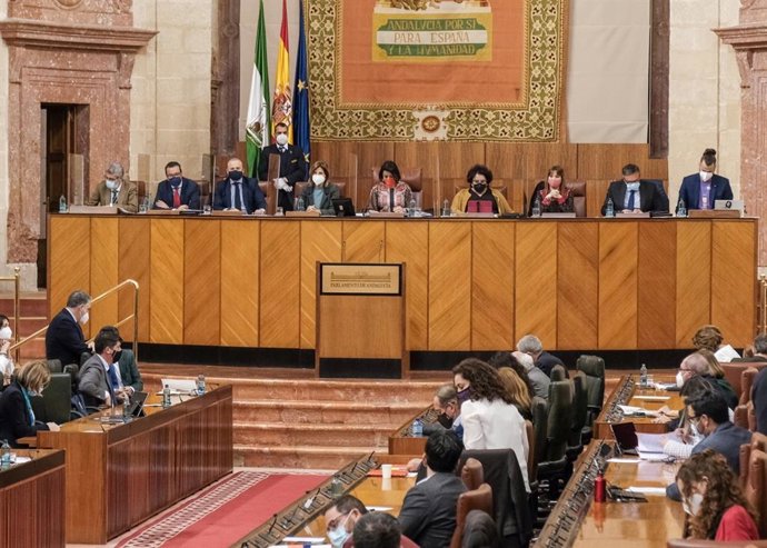 Archivo - Mesa del Parlamento andaluz