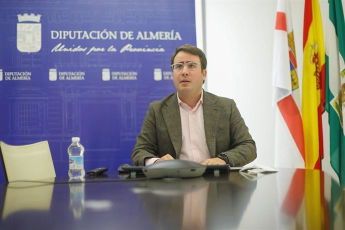 Fernando Giménez en el Consejo Provincial de Turismo celebrado hoy