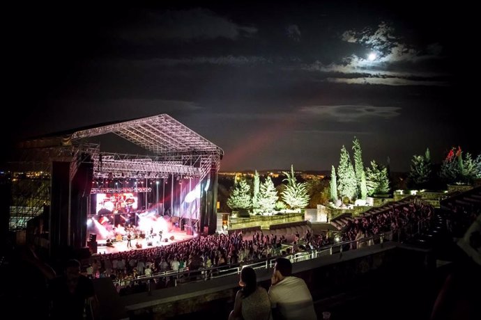 Archivo - Concierto en el Teatro de la Axerquía.